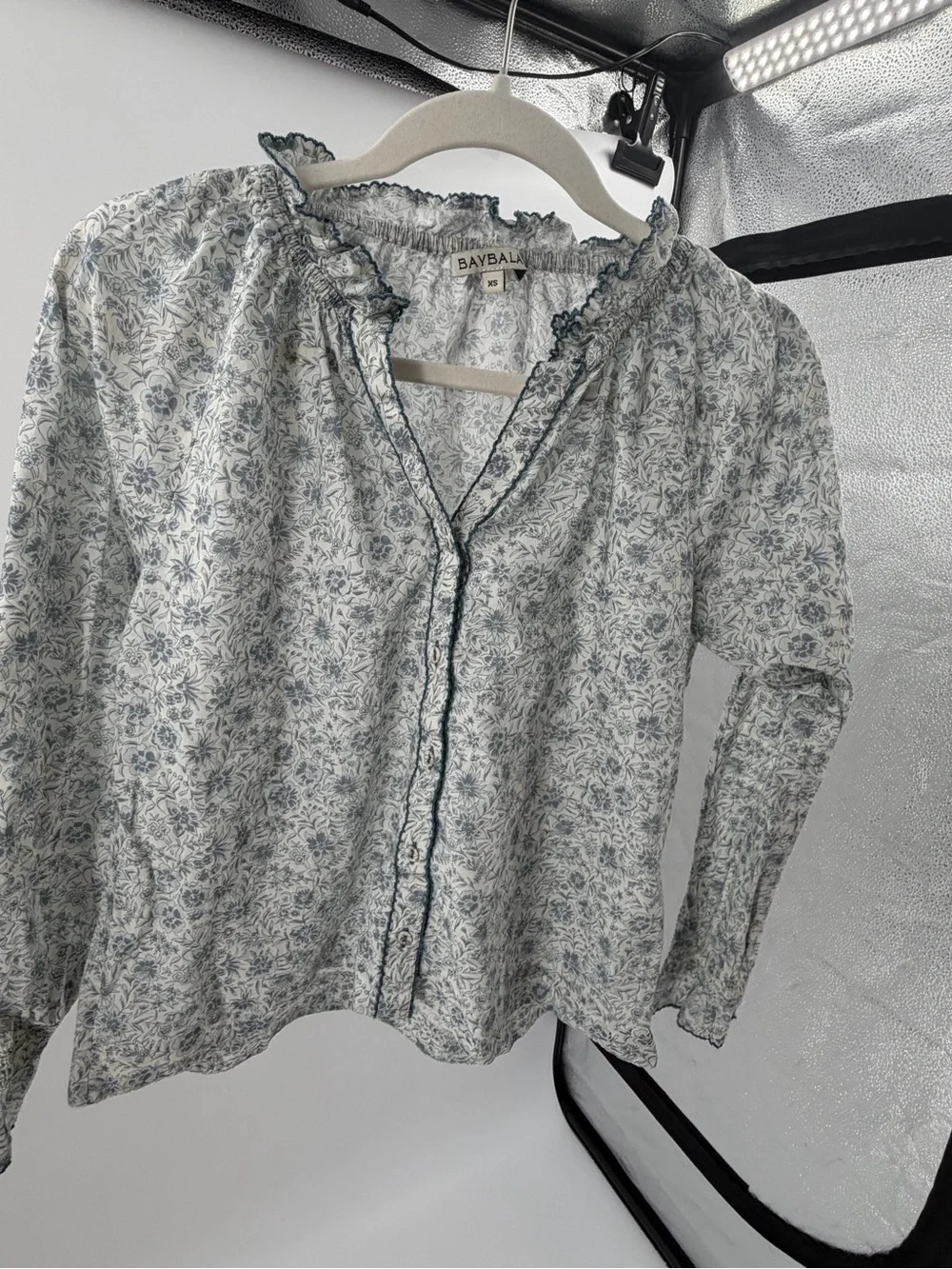 Baybala floral ruffled relaxed